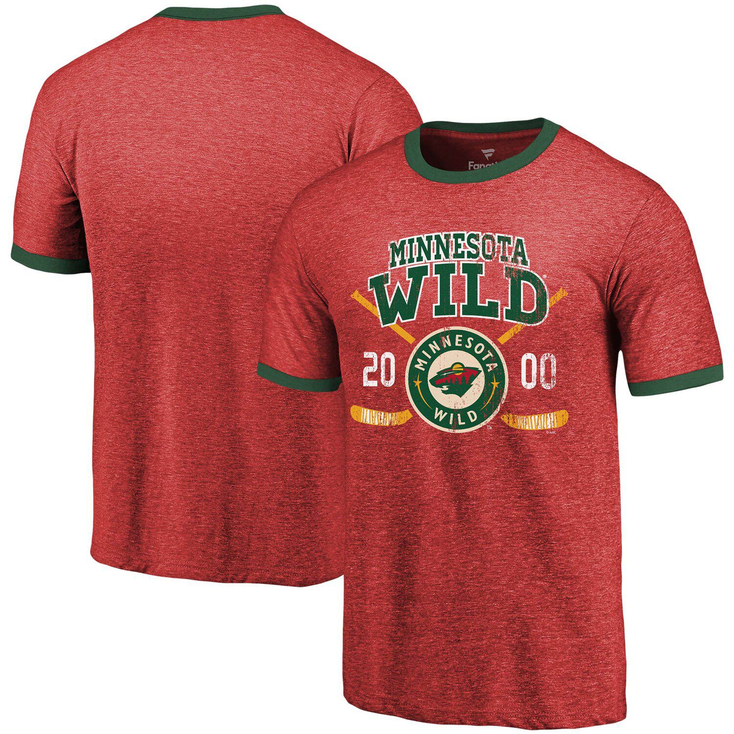 Red mn wild jersey