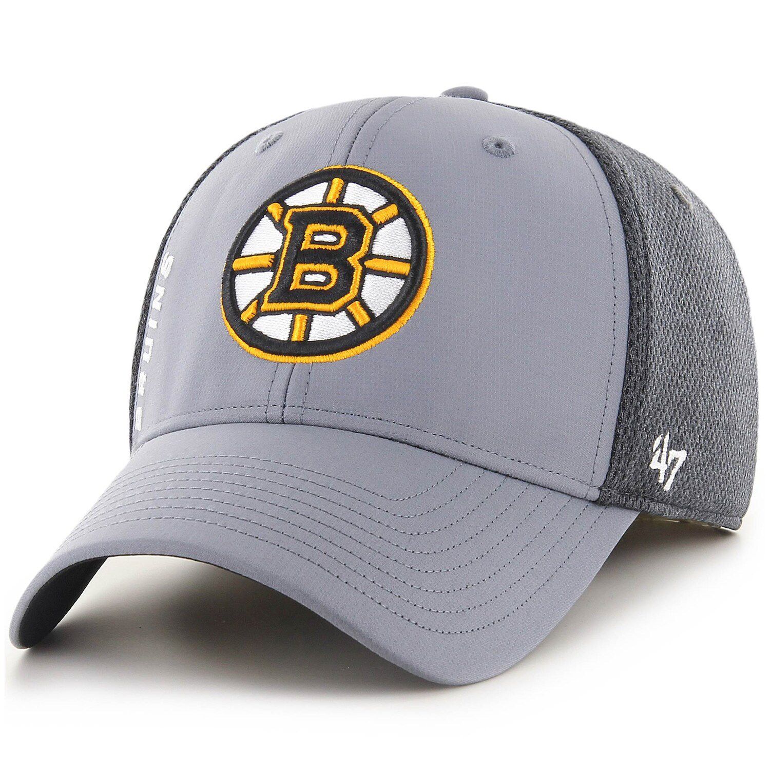 grey bruins hat