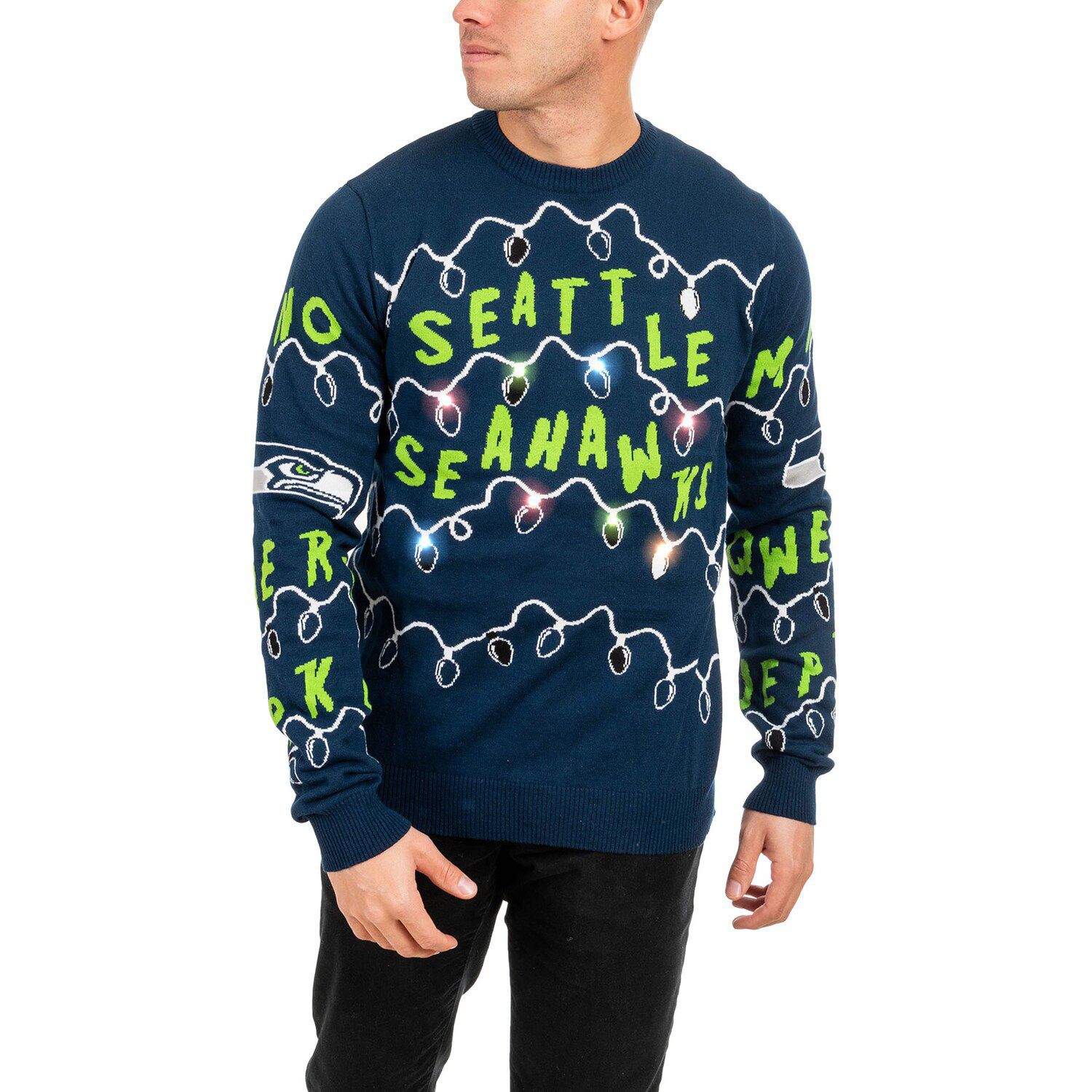 seahawks light up sweater