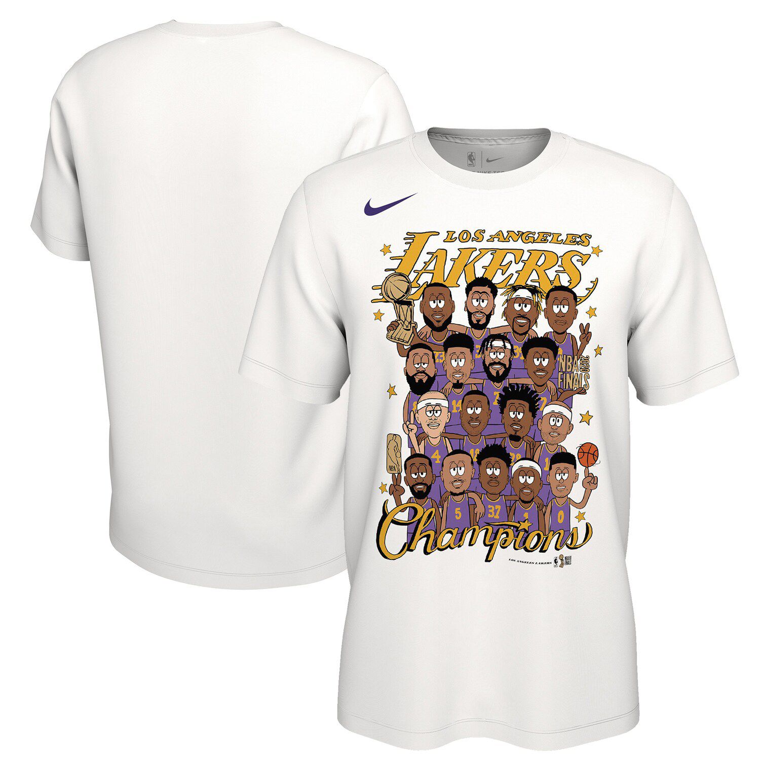 Men's Nike White Los Angeles Lakers 
