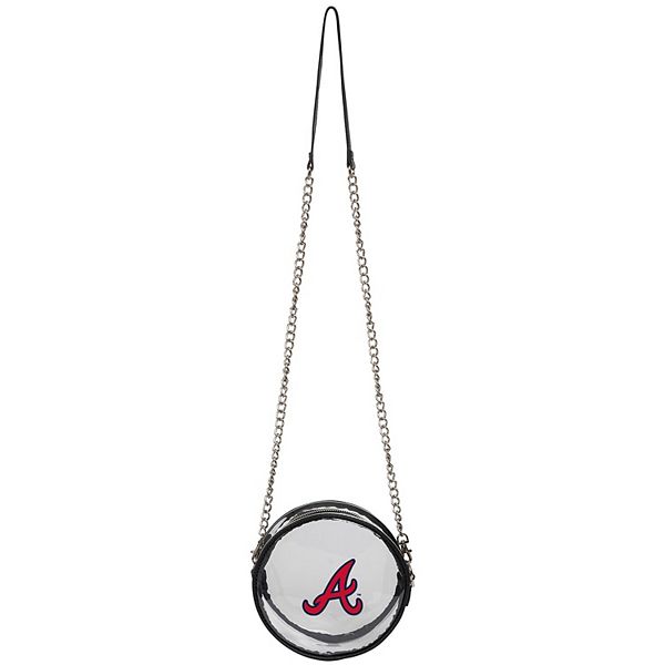 FOCO Atlanta Braves Clear Circle Purse