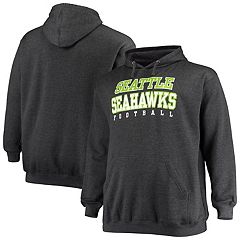 Seattle Seahawks Nike Primary Logo Therma Pullover Hoodie - Heathered  Charcoal