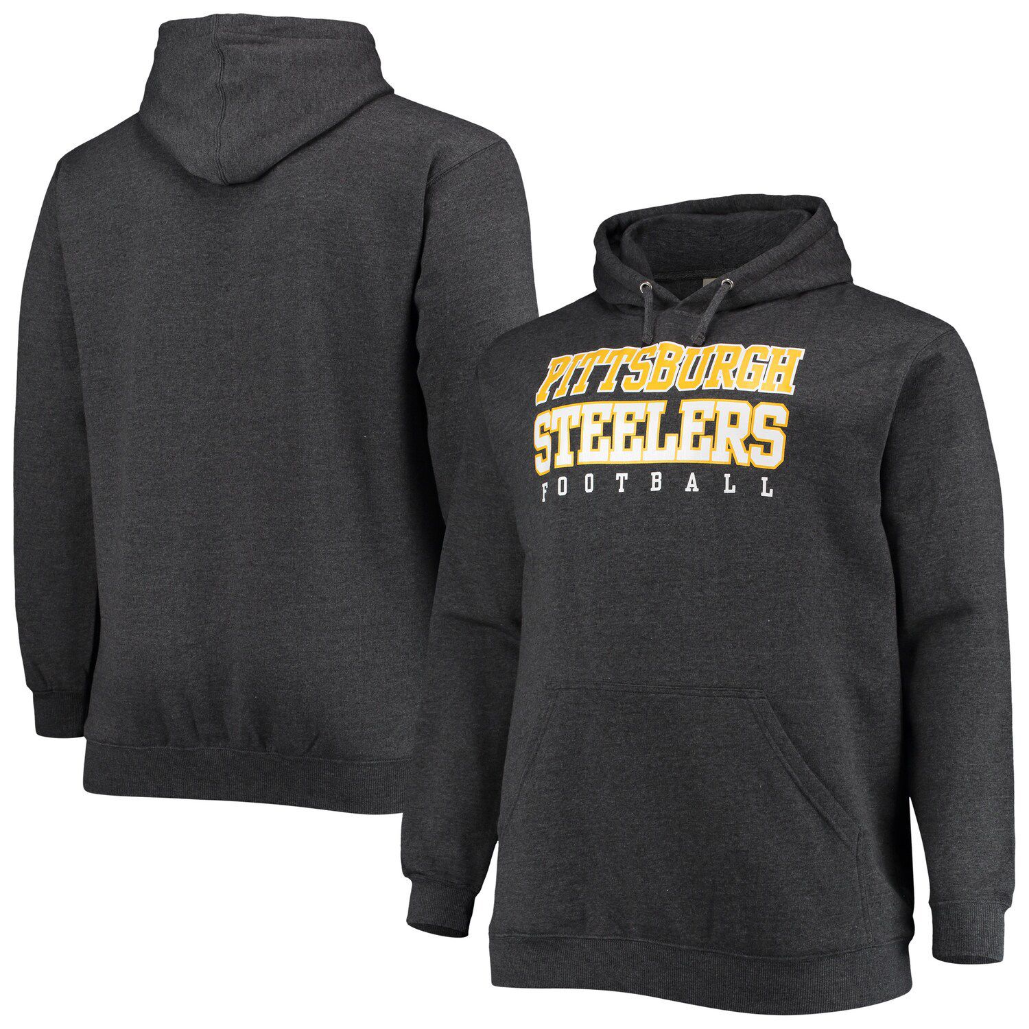 pittsburgh steelers big and tall hoodies