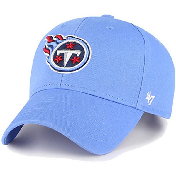 '47 Brand Men's Tennessee Titans Oilers Fleece Hoodie | Light Blue L Light Blue 216155