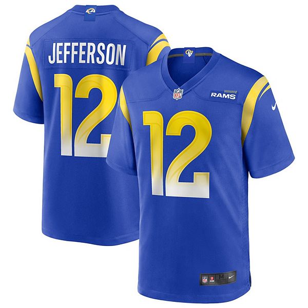 Nike Men's Van Jefferson Royal Los Angeles Rams Game Jersey - Royal