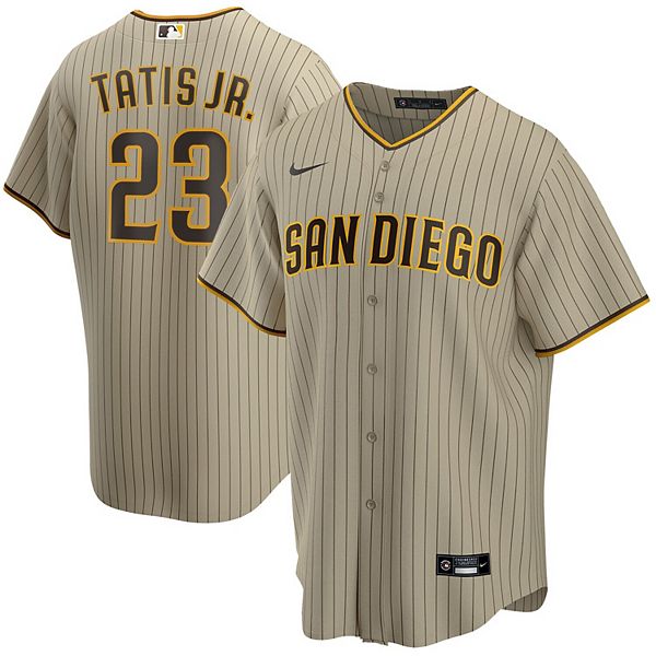 Men's Nike Fernando Tatis Jr. Tan San Diego Padres Alternate Replica Player  Jersey