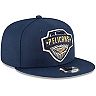 Men's New Era Navy New Orleans Pelicans 2020 Tip Off Logo 9FIFTY Snapback Hat
