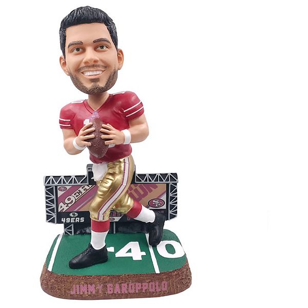 Jimmy Garoppolo Jersey Disc Shaped Plastic Ornament 49ers 