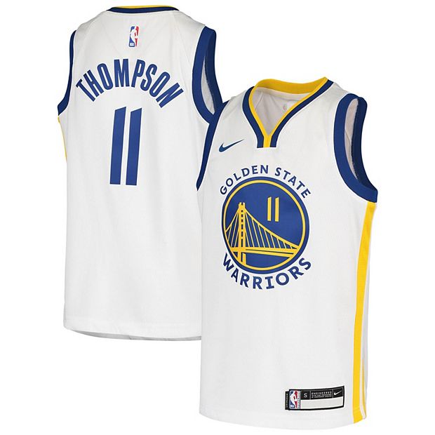Youth Nike Klay Thompson White Golden State Warriors 2020/21