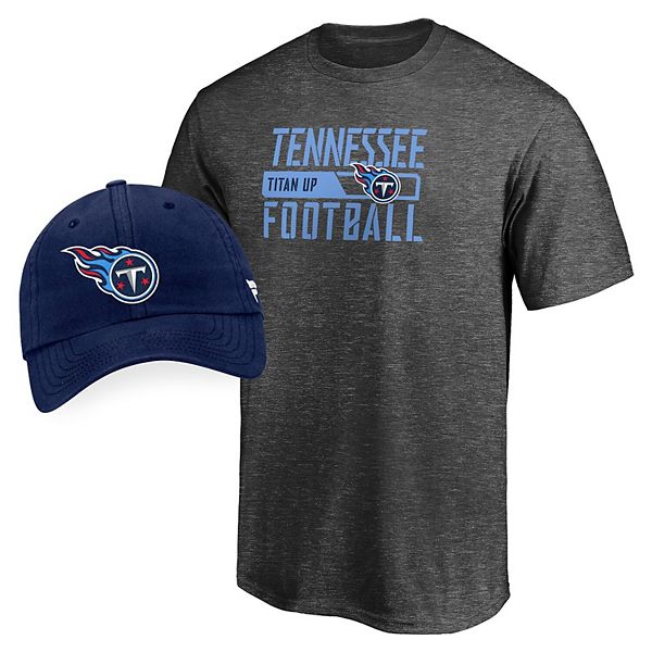 Men's Tennessee Titans Fanatics Branded Navy/Heathered Gray T-Shirt Combo  Set