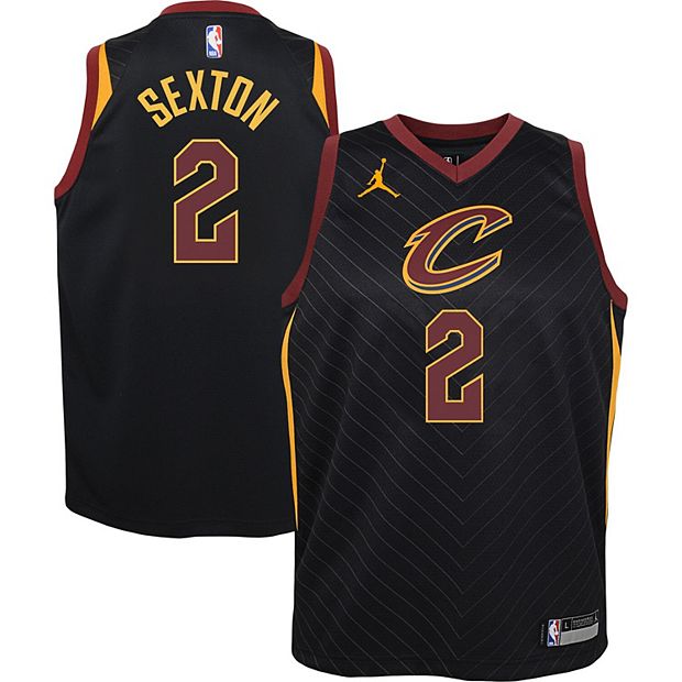 Youth cavs black store jersey