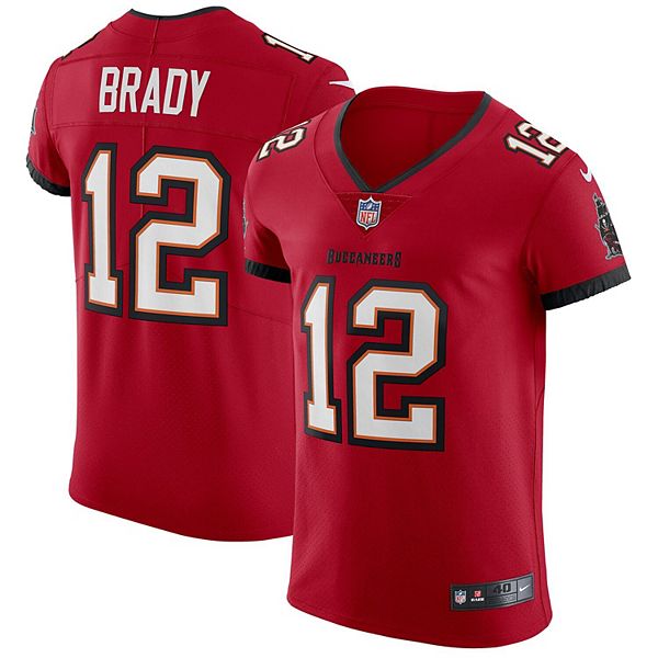 Nike Buccaneers 12 Tom Brady Yellow Vapor Untouchable Limited Men Jersey