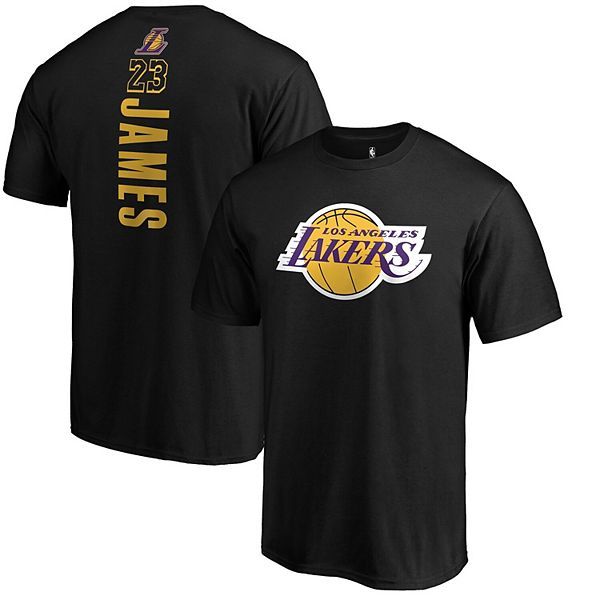 Men's Fanatics Branded LeBron James Black Los Angeles Lakers Playmaker ...