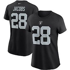 Las Vegas Oakland Raiders Women’s NFL Team Apparel Short Sleeve Jersey #00  Sz S