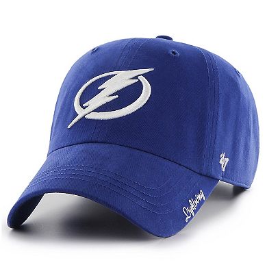 Women's '47 Blue Tampa Bay Lightning Team Miata Clean Up Adjustable Hat