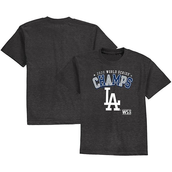 Fanatics Women's Branded Heather Gray Los Angeles Dodgers 2020