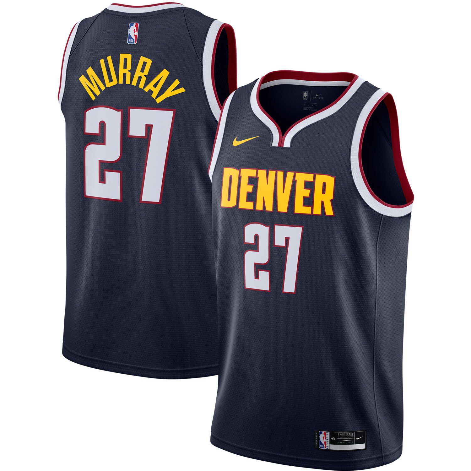 jamal murray authentic jersey