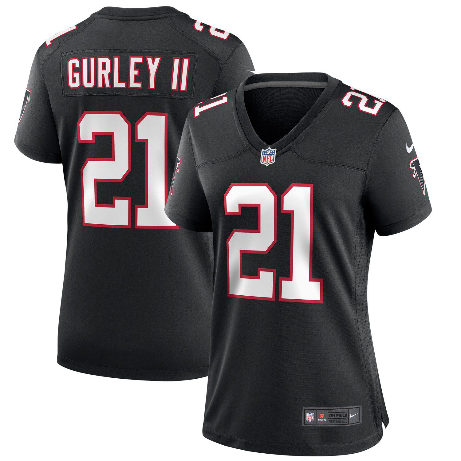 atlanta falcons black jersey