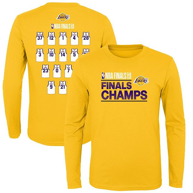 Los Angeles Lakers 2020 NBA Champions official merchandise, buy now