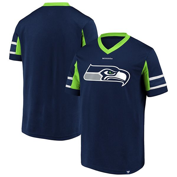 NFL Team Apparel Youth Seattle Seahawks Cross Pattern Navy, 47% OFF