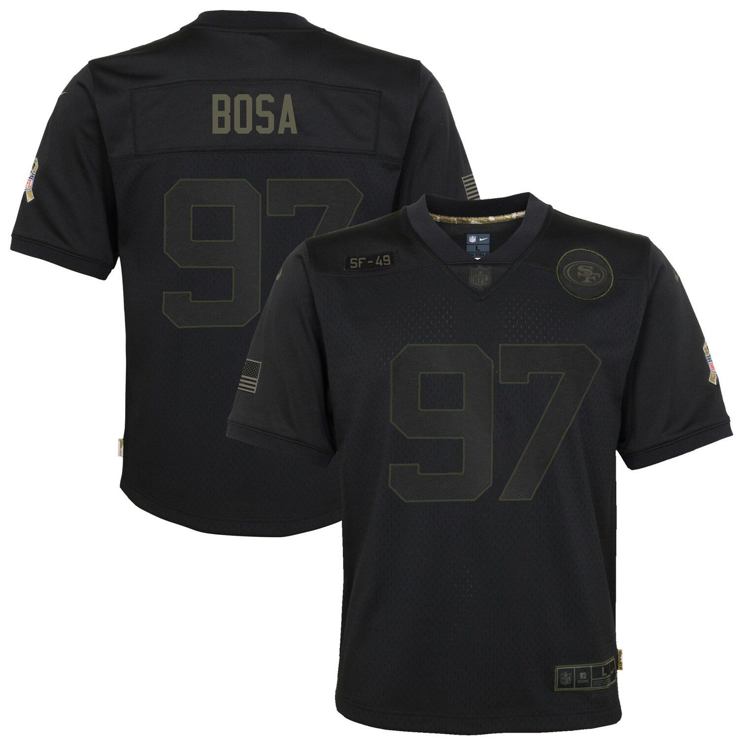 black bosa jersey 49ers