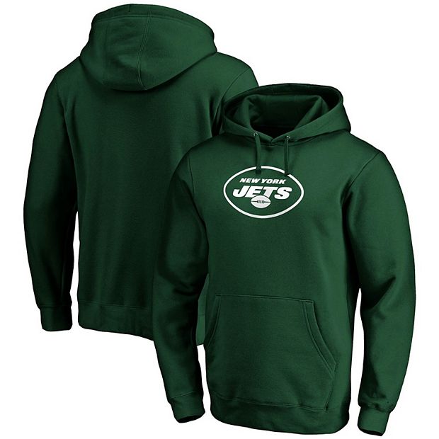 Men's Fanatics Branded Green New York Jets Team Logo Pullover Hoodie