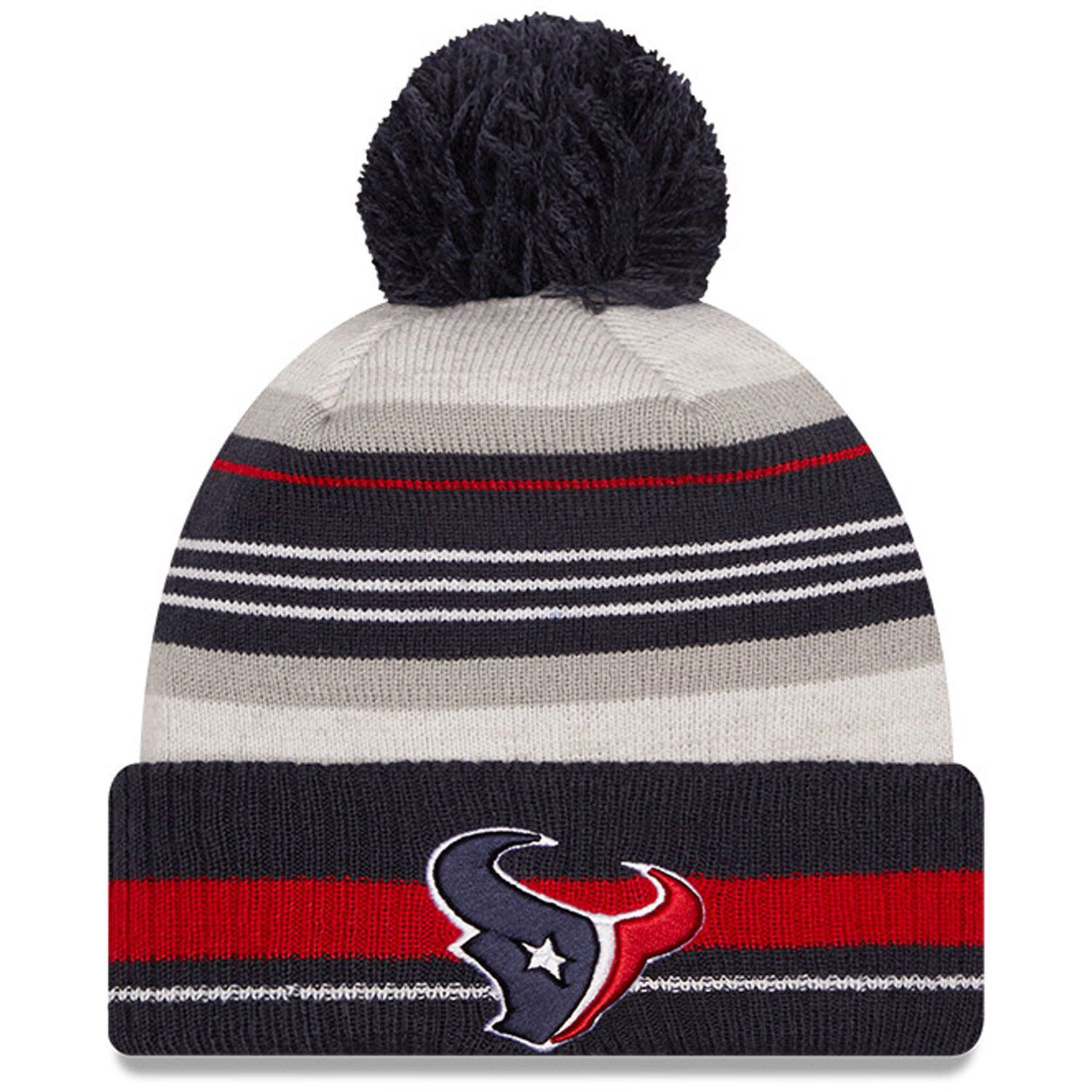 Lids Dallas Cowboys '47 Bering Cuffed Knit Hat with Pom - Navy