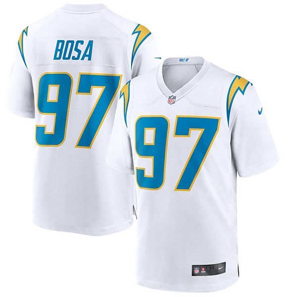 Chargers #97 Joey Bosa White Men's Stitched Football Vapor