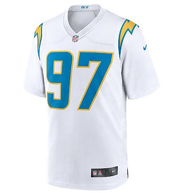Men's Nike Joey Bosa White Los Angeles Chargers Game Jersey