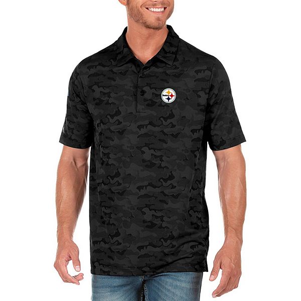 Lids Pittsburgh Steelers Cutter & Buck Big Tall Virtue Eco Pique Tile Polo