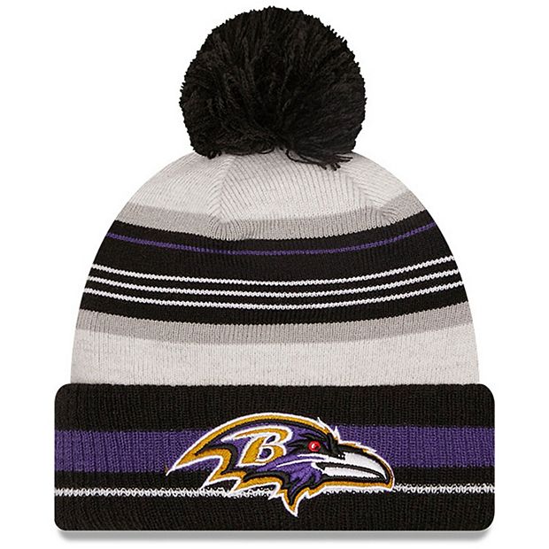 The Ravens Beanie Yarn Pom Pom, Baltimore Ravens