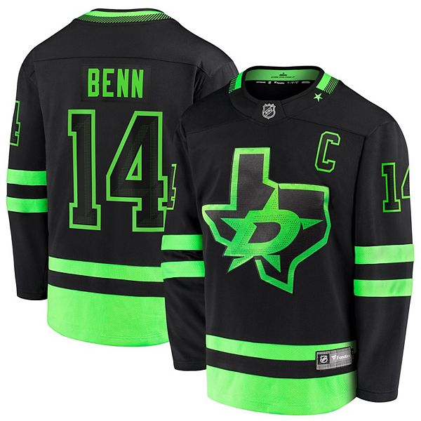 Watch: Jamie Benn, Stars show off custom Rangers-inspired uniforms