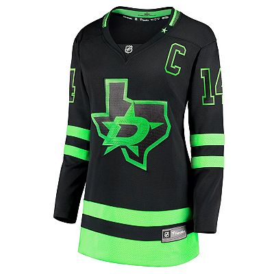 Women s Fanatics Branded Jamie Benn Black Dallas Stars 2020 21 Alternate Premier Breakaway Player Jersey