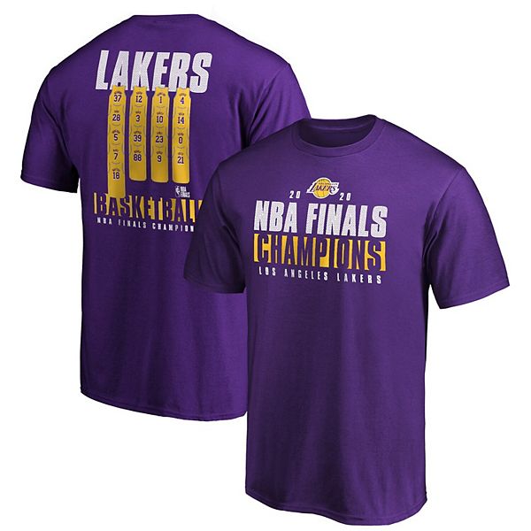 Fanatics Branded Purple Los Angeles Lakers Big & Tall Graphic Shorts