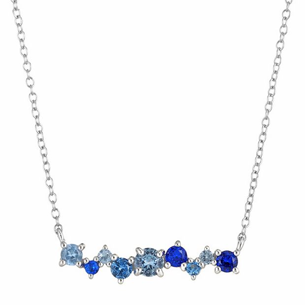 Aquamarine hot sale necklace kohls