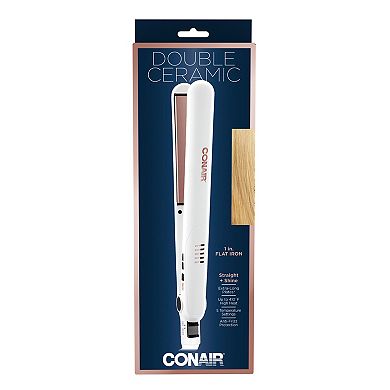 Conair Double Ceramic 1-inch Flat Iron