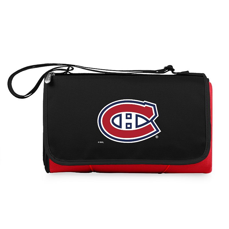 Picnic Time Montreal Canadiens Outdoor Picnic Blanket & Tote, Red