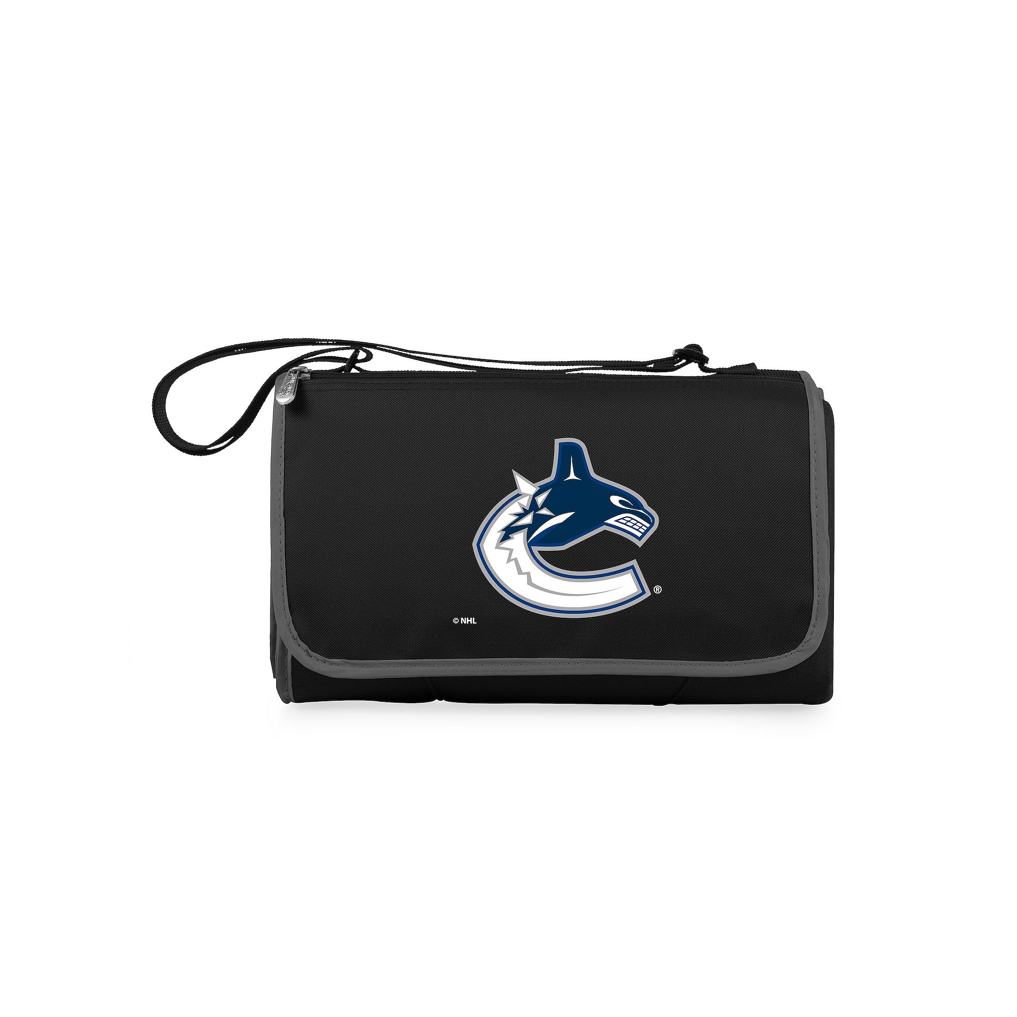 Picnic Time Vancouver Canucks Outdoor Picnic Blanket & Tote, Cnk Black