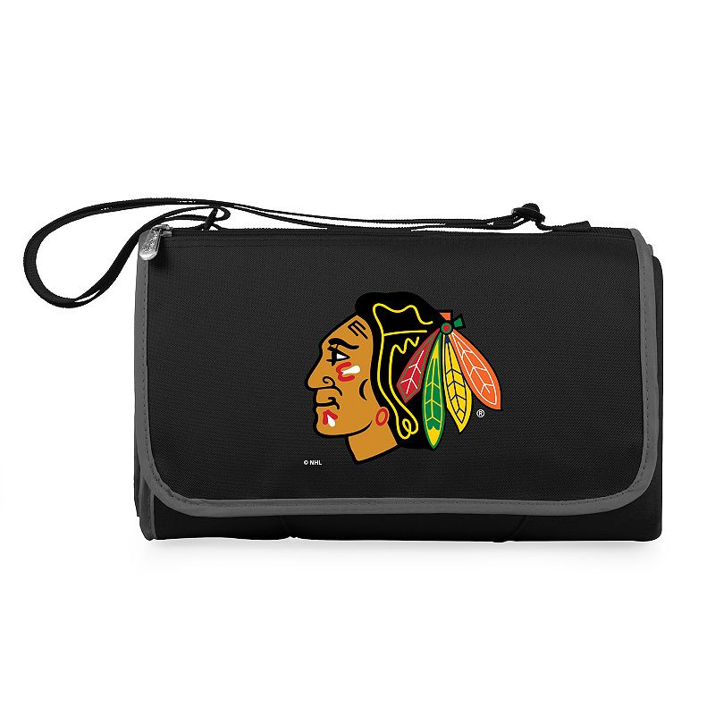 Picnic Time Chicago Blackhawks Outdoor Picnic Blanket & Tote