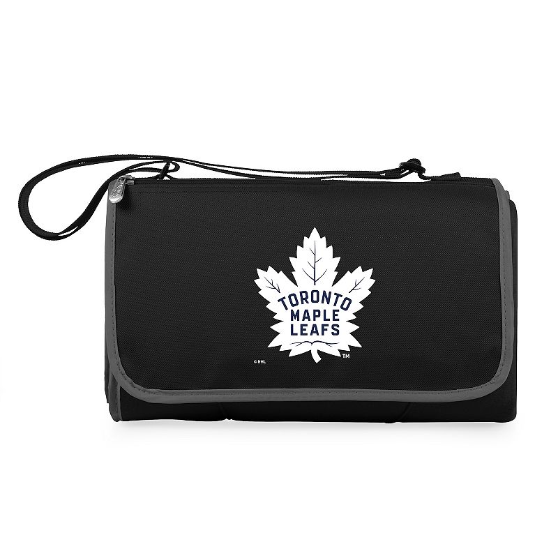 Picnic Time Toronto Maple Leafs Outdoor Picnic Blanket & Tote, Black