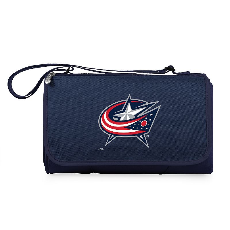 Picnic Time Columbus Blue Jackets Outdoor Picnic Blanket & Tote