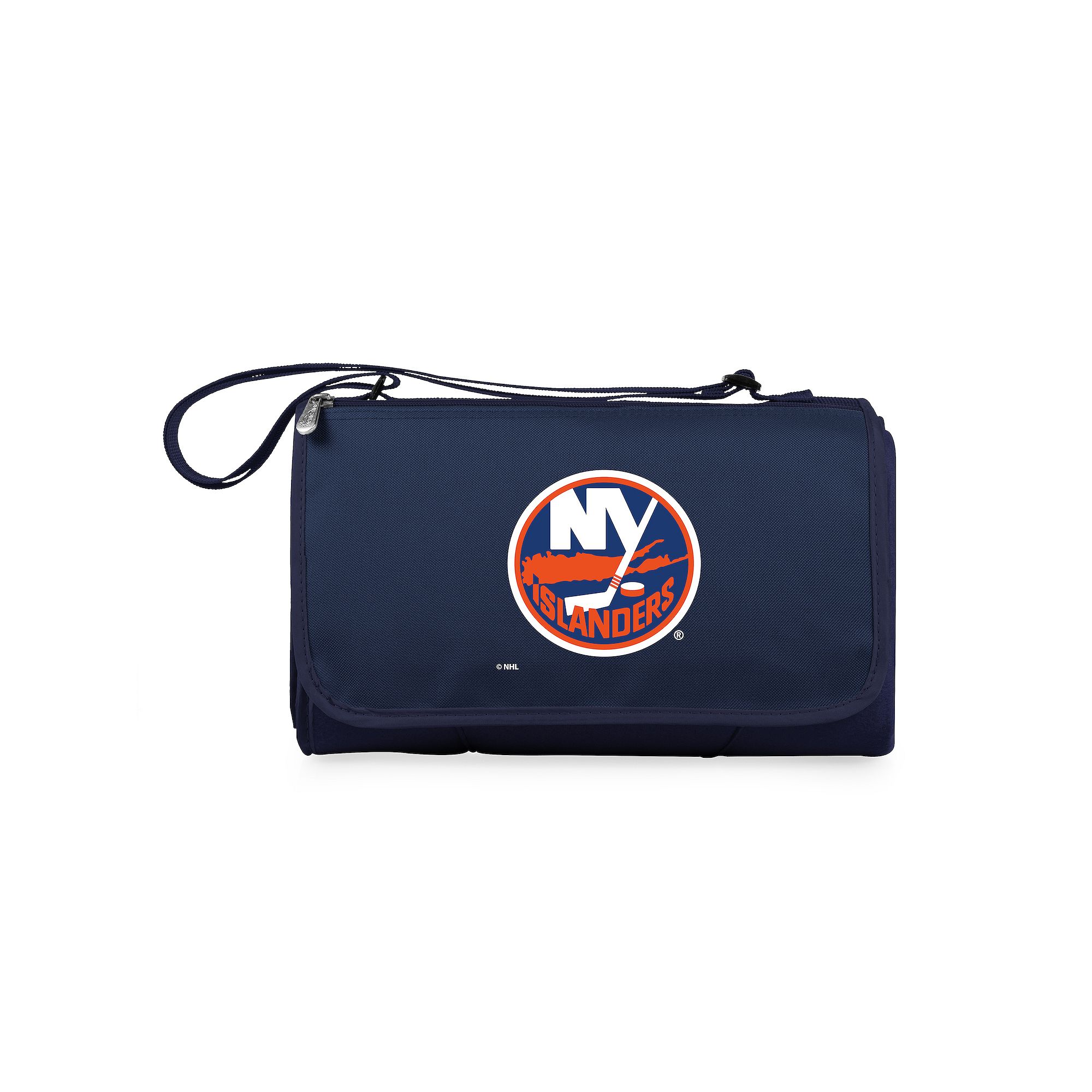Picnic Time New York Islanders Outdoor Picnic Blanket & Tote, Isl Blue