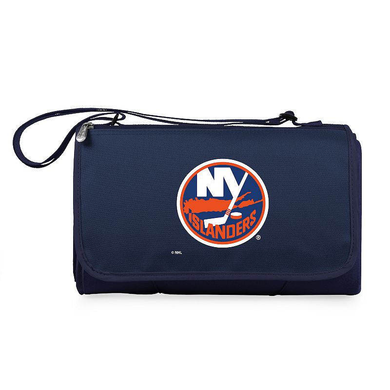 Picnic Time New York Islanders Outdoor Picnic Blanket & Tote, Blue
