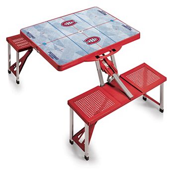 Picnic Time Montreal Canadiens Portable Folding Picnic Table