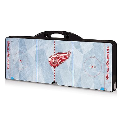 Picnic Time Detroit Red Wings Portable Folding Picnic Table