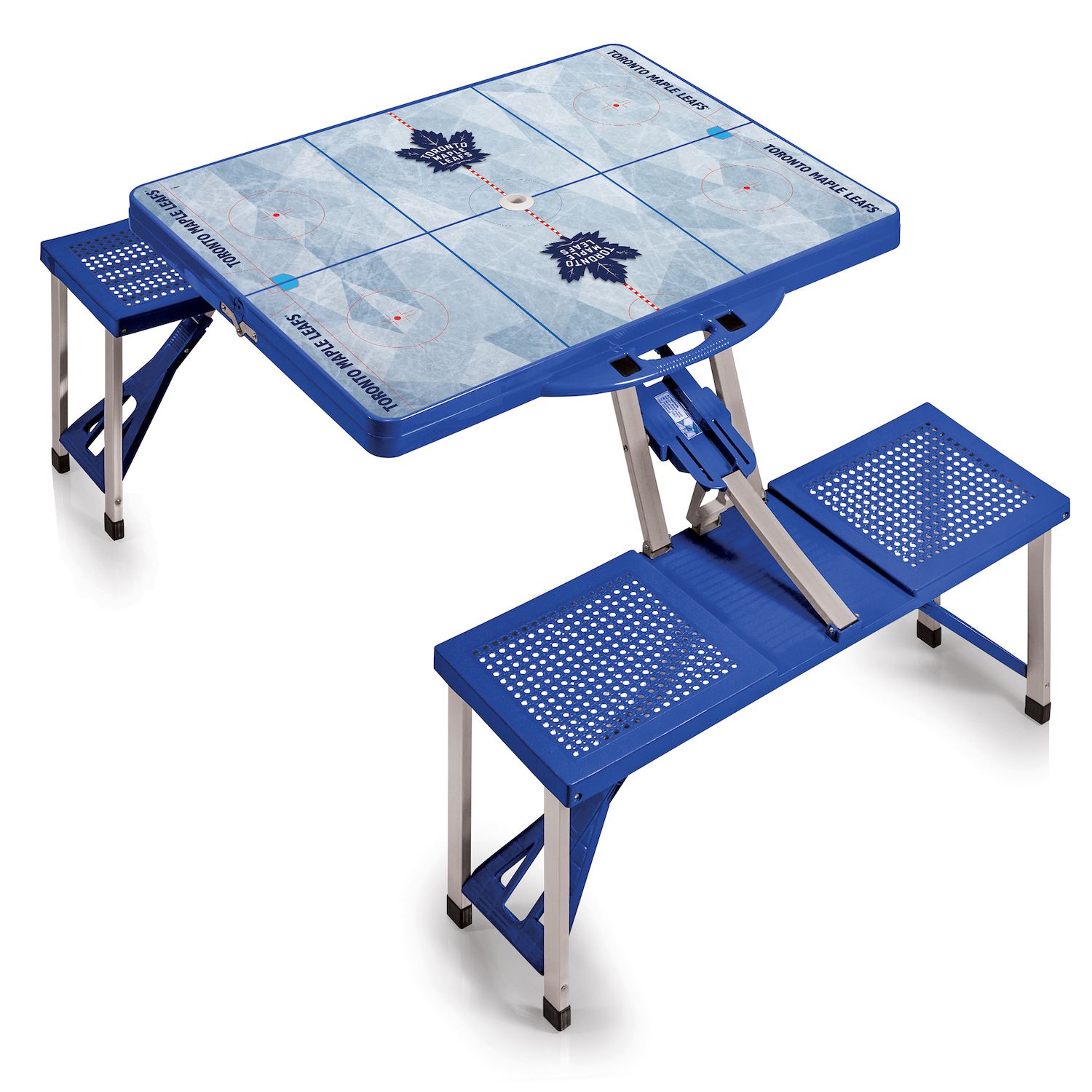 Picnic Time Toronto Maple Leafs Portable Folding Picnic Table   4849418