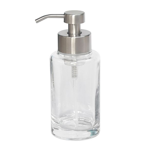 Soap Dispensers, Clear Recycled Glass Soap Dispenser