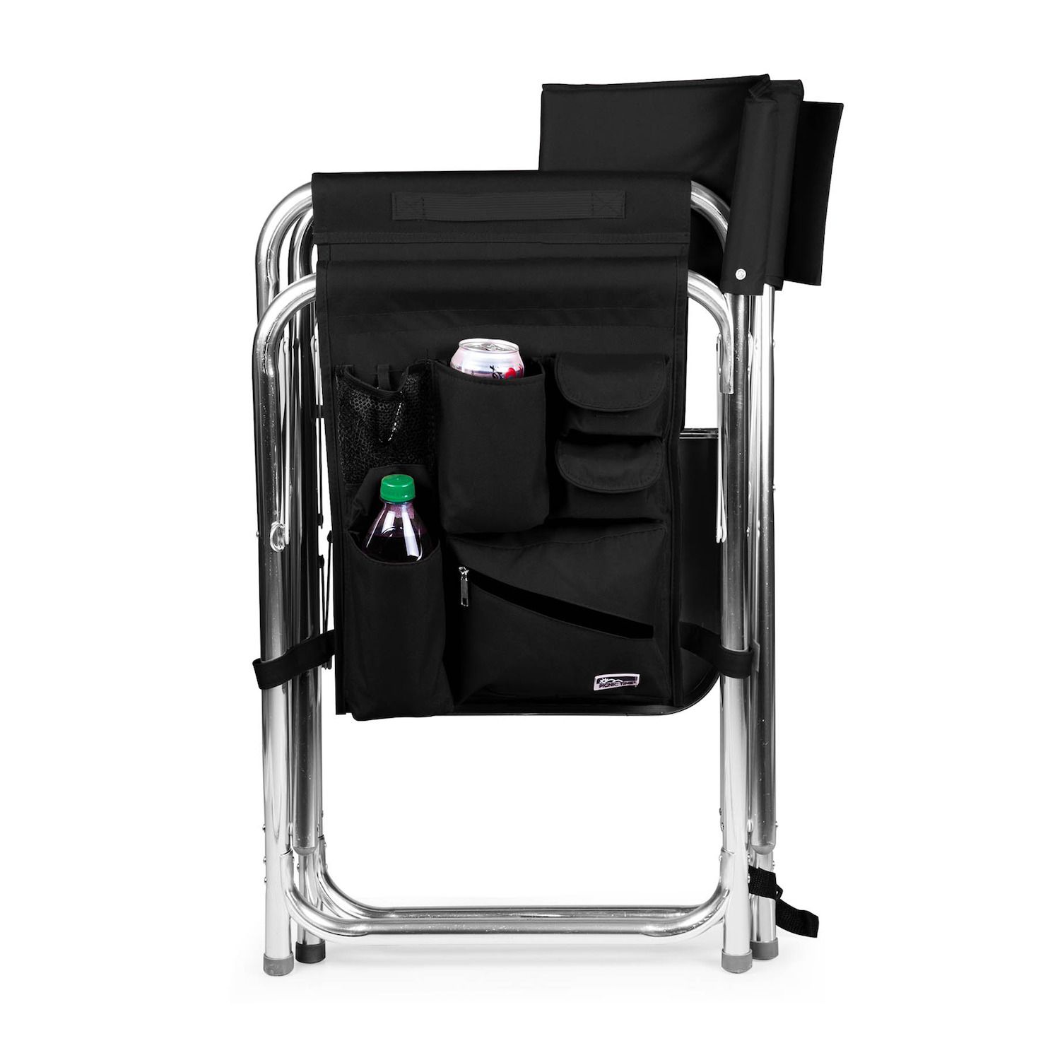 Picnic Time Toronto Maple Leafs foldable sports chair with black organizer pockets
