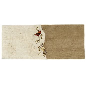 Avanti Gilded Birds 24" x 60" Bath Rug