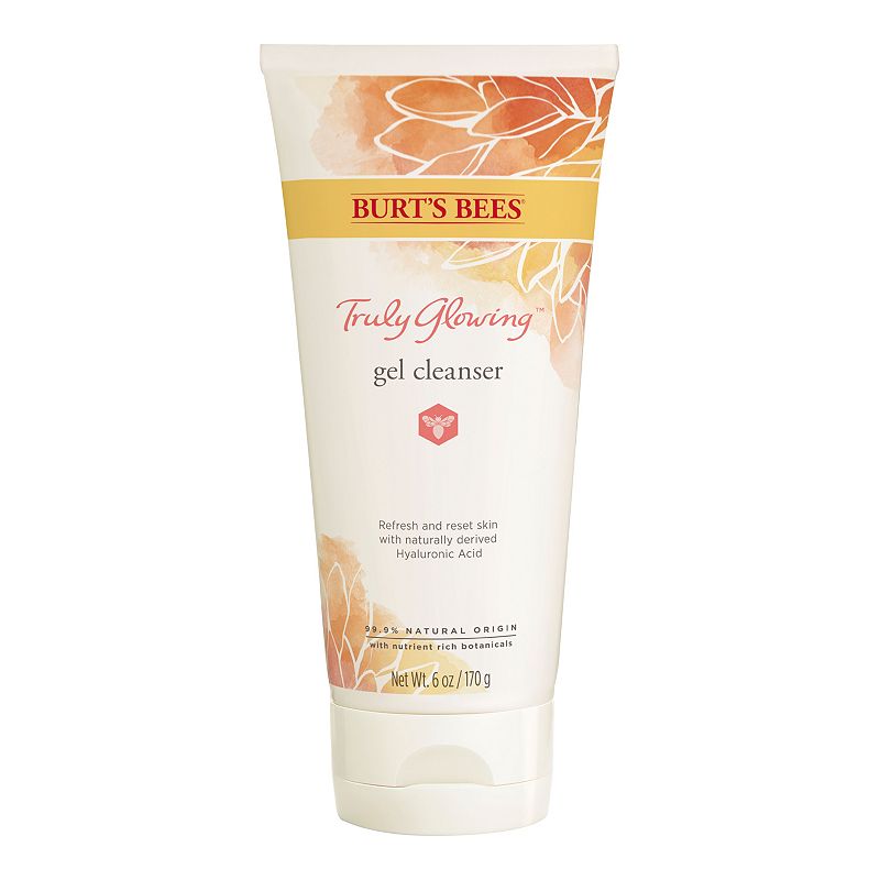 Burts Bees Truly Glowing Refreshing Gel Cleanser With Hyaluronic Acid, Mul
